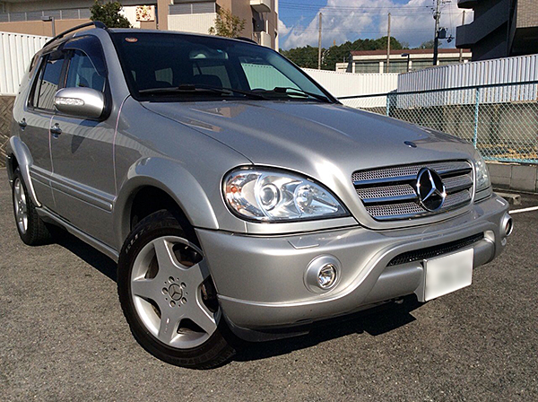メーカー：ベンツ　車両名：ML55AMG　納車地域：箕面市　男性