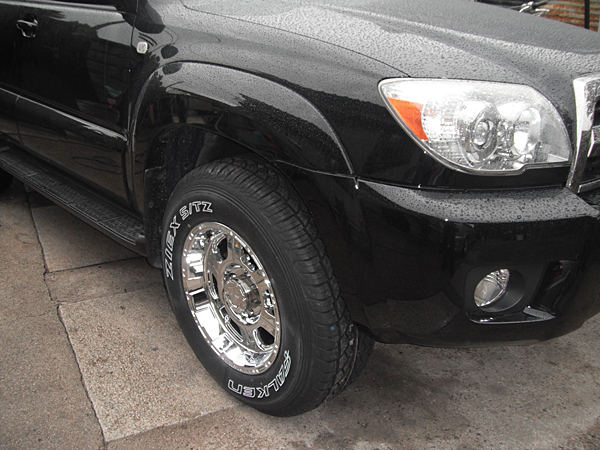 ホイール交換後　右前