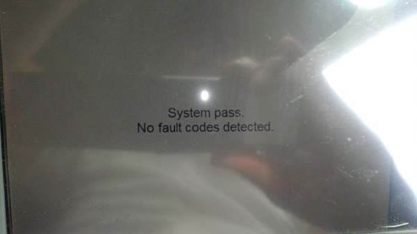 テスターにより正常になったことを確認