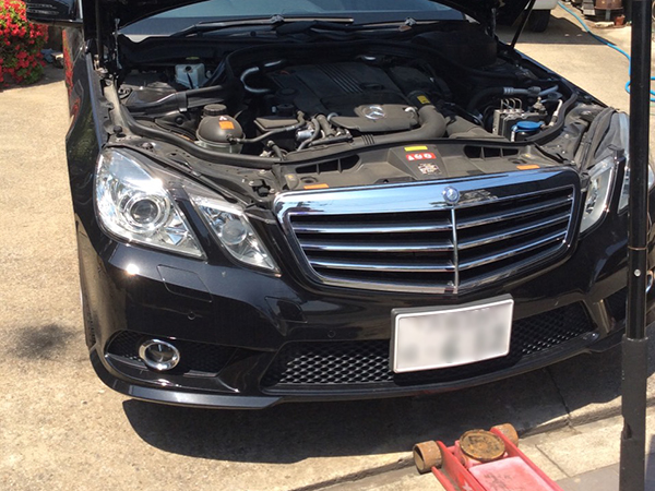 E250 CGIアバンギャルド  車両交換可 メーカー：ベンツ 車両名：E250 CGIアバンギャルド オイル交換