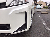 メーカー:トヨタ 車両名:ボクシー ハイブリッド フロントグリル、バンパー左角の修理 地域:豊中市 個人 メーカー:トヨタ 車両名:ボクシー ハイブリッド フロントグリル、バンパー左角の修理 地域:豊中市 個人