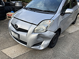 トヨタ ビッツ バックで侵入してきた車にぶつけられた 地域:豊中市 法人